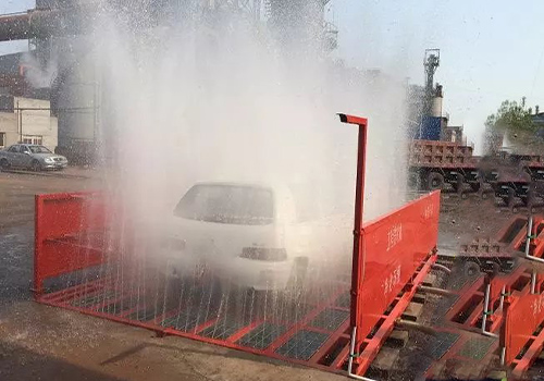 工地洗車機工作實拍